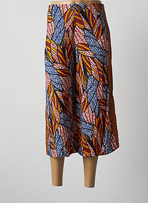 Pantalon trei sferturi maro PAUL BRIAL femeie