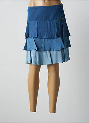 Fustă scurtă albastru PAUL BRIAL femeie