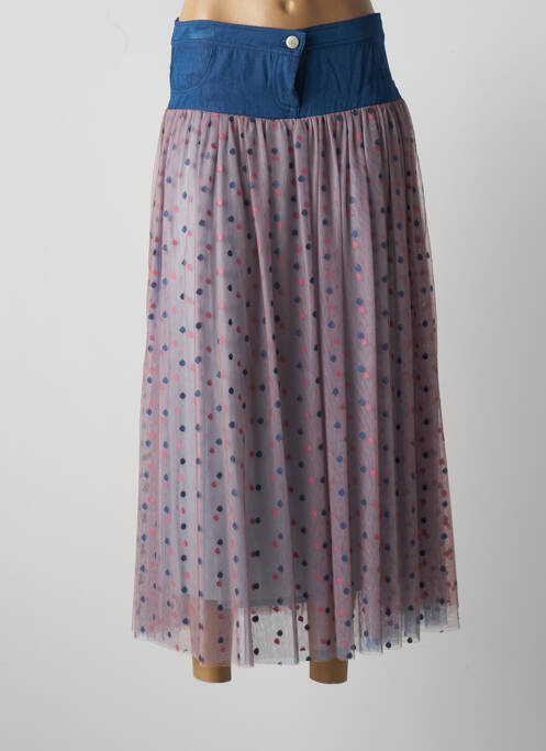 Fustă lungă albastru PAUL BRIAL femeie