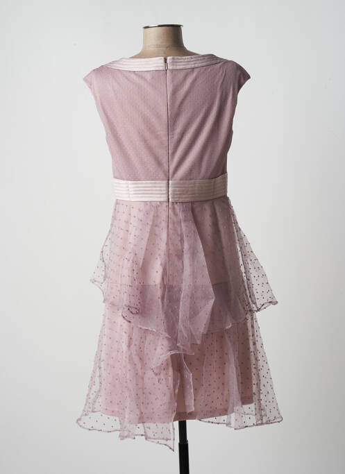 Rochie midi roz PAUL BRIAL femeie