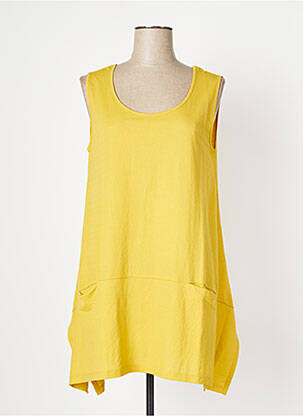 Rochie scurtă galben OZÉE femeie