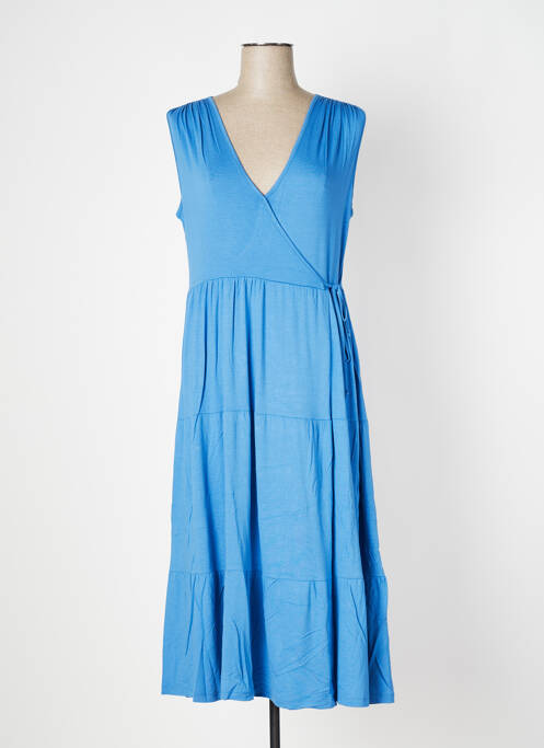 Rochie lungă albastru MALOKA femeie