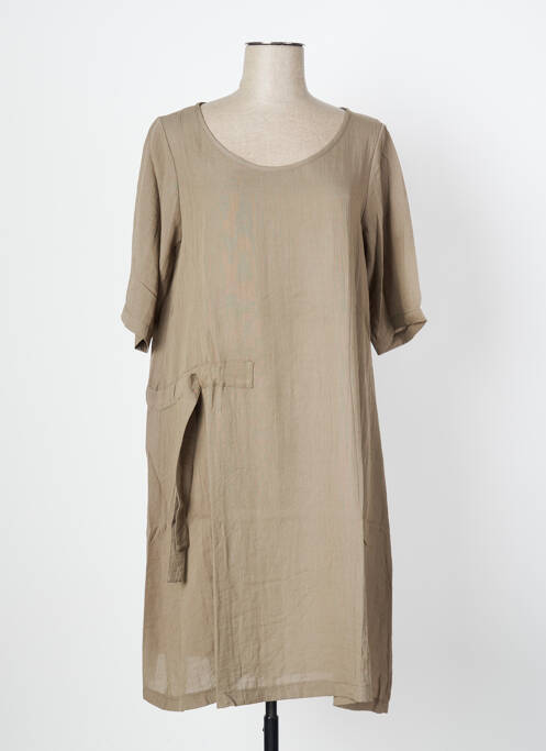 Rochie scurtă maro OZÉE femeie