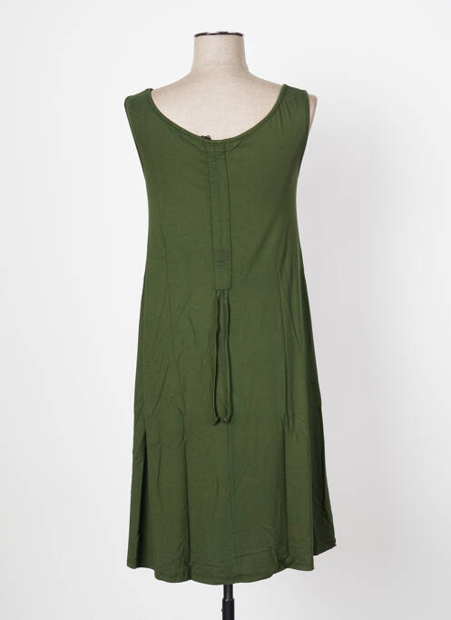 Rochie midi verde MALOKA femeie