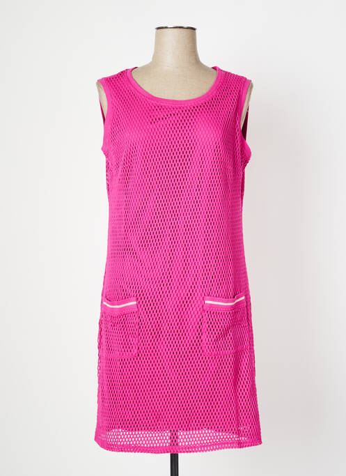 Rochie scurtă roz MALOKA femeie