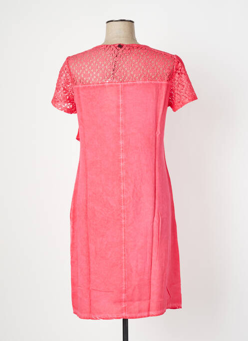 Rochie midi portocaliu MALOKA femeie