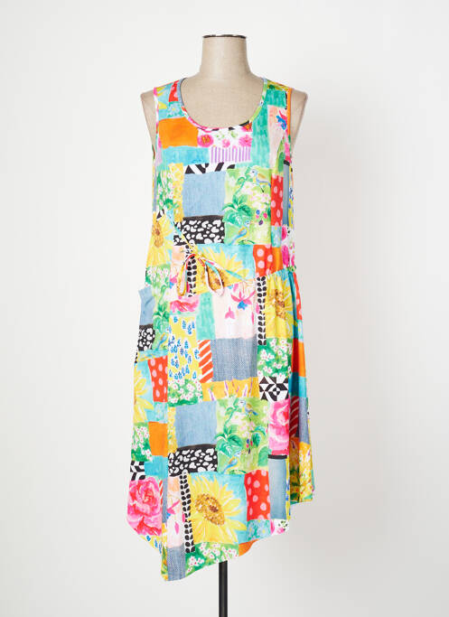 Rochie midi albastru MALOKA femeie