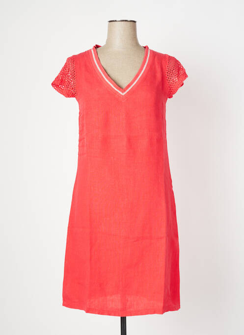 Rochie midi portocaliu MALOKA femeie