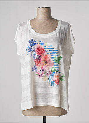 Tricou alb PAUL BRIAL femeie