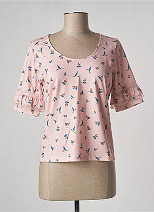 Tricou roz PAUL BRIAL femeie