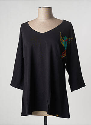 Tricou negru PAUL BRIAL femeie