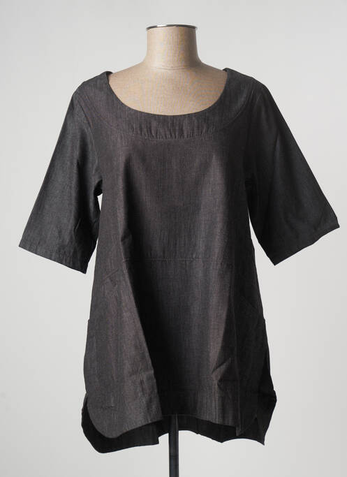 Tunică mâneci scurte negru G!OZE femeie