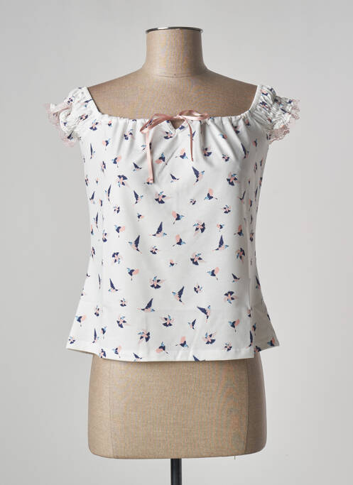 Tricou alb PAUL BRIAL femeie