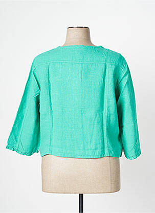 Jachete casual guler rotund verde MALOKA femeie