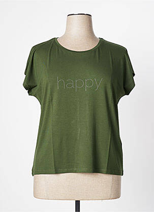 Top verde MALOKA femeie