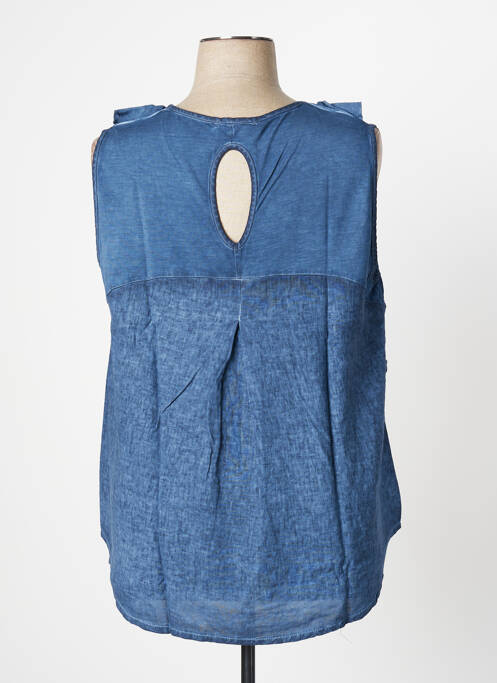 Top albastru MALOKA femeie