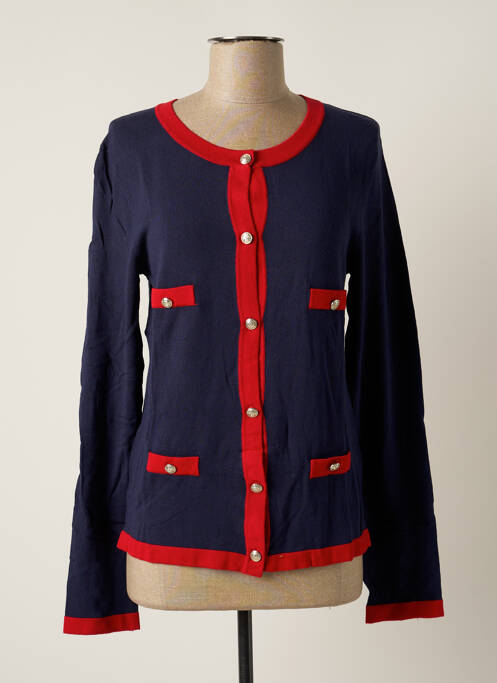 Vestă cu mâneci lungi albastru PAUL BRIAL femeie