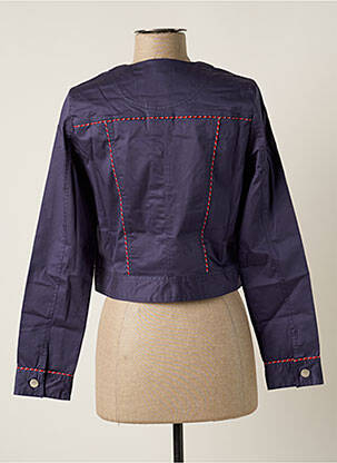 Jachete casual guler rotund albastru PAUL BRIAL femeie