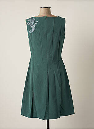 Rochie midi fără mâneci fără mâneci verde PAUL BRIAL femeie