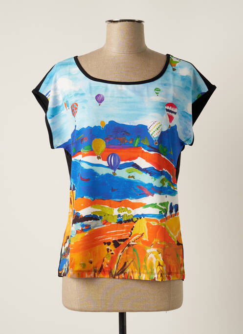 Tricou albastru MALOKA femeie