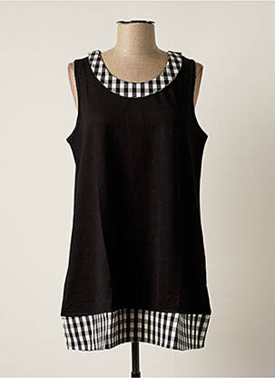 Tunică fără mâneci negru G!OZE femeie