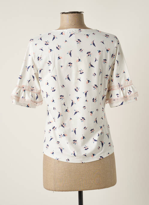 Top alb PAUL BRIAL femeie