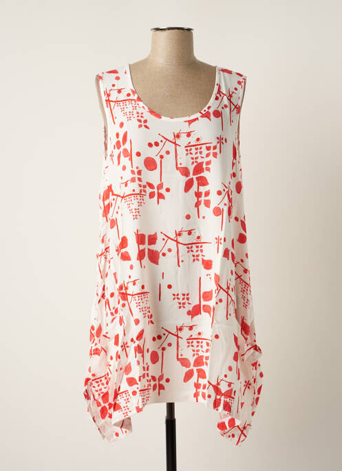 Tunică fără mâneci roșu G!OZE femeie