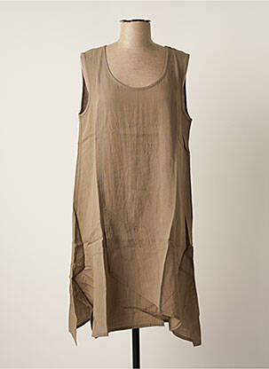 Tunică fără mâneci maro G!OZE femeie