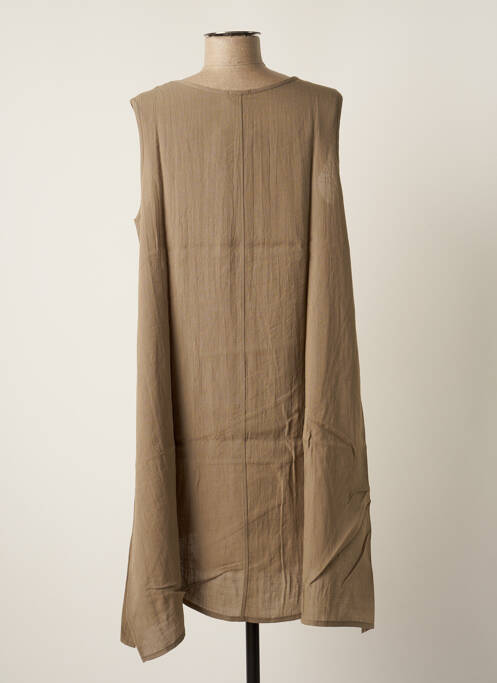 Tunică fără mâneci maro G!OZE femeie