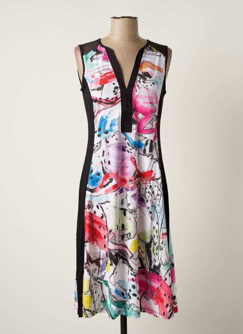 Rochie midi alb MALOKA femeie