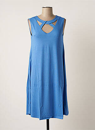 Rochie midi albastru MALOKA femeie