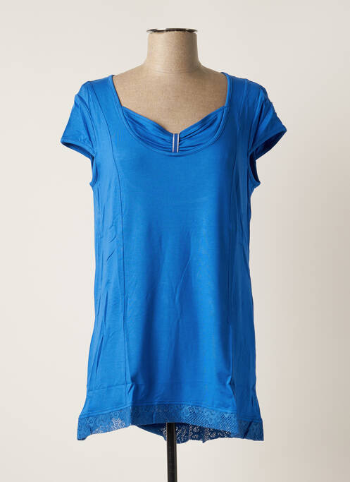Top albastru MALOKA femeie