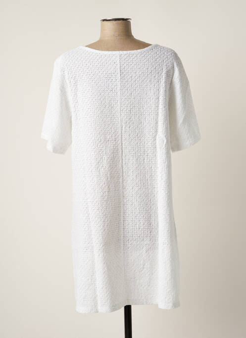 Tunică mâneci scurte alb G!OZE femeie