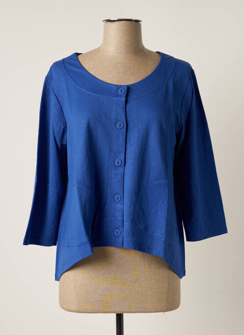 Vestă cu mâneci lungi albastru G!OZE femeie