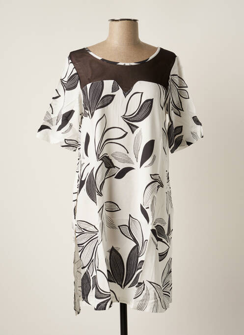 Tunică mâneci scurte alb G!OZE femeie