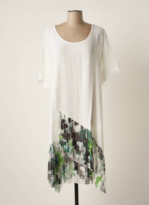 Rochie midi alb G!OZE femeie