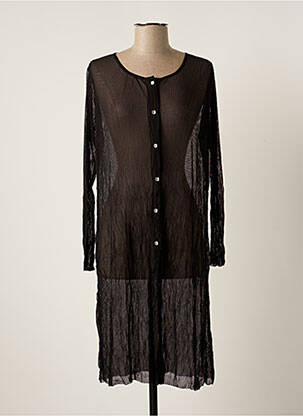 Jachete casual guler rotund negru MALOKA femeie