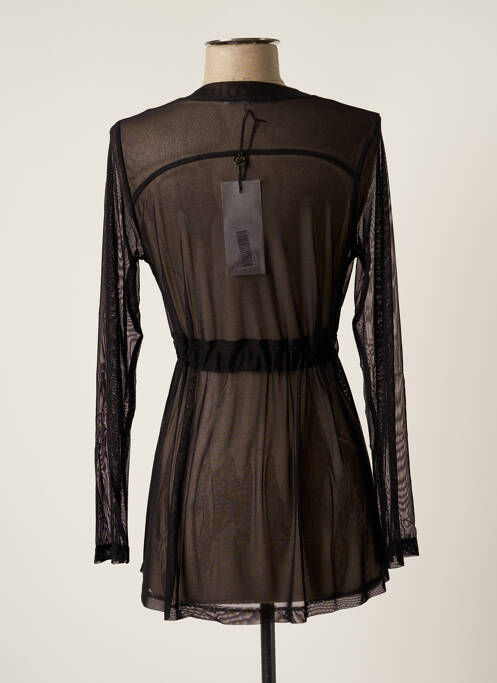 Vestă cu mâneci lungi negru MALOKA femeie