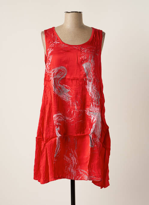 Tunică fără mâneci roșu MALOKA femeie