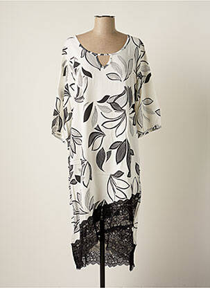 Rochie lungă alb G!OZE femeie