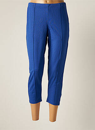 Pantalon trei sferturi albastru G!OZE femeie