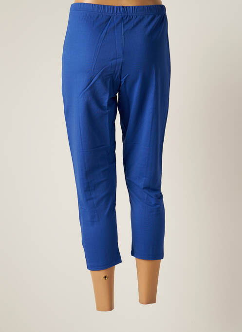 Pantalon trei sferturi albastru G!OZE femeie