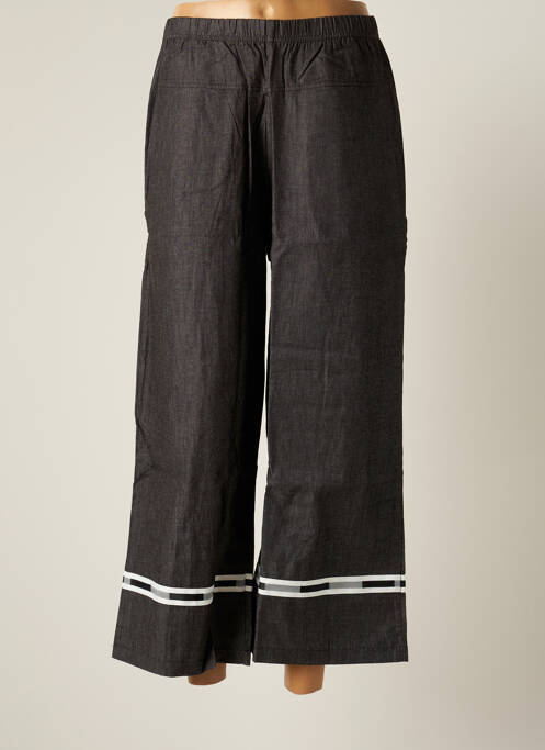 Pantalon trei sferturi negru G!OZE femeie