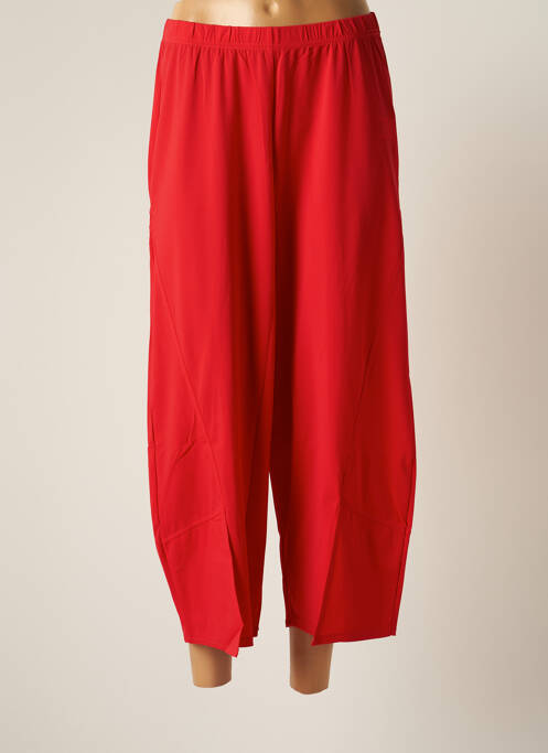 Pantalon trei sferturi roșu G!OZE femeie