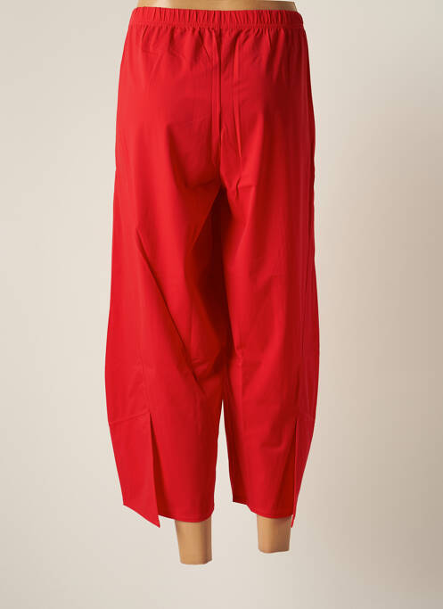 Pantalon trei sferturi roșu G!OZE femeie