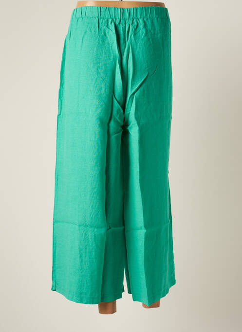 Pantalon trei sferturi verde MALOKA femeie