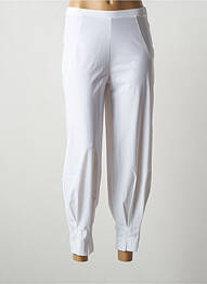 Pantalon larg mărime normală mărime normală alb MALOKA femeie