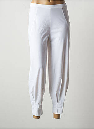Pantalon larg alb MALOKA femeie