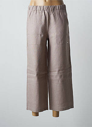 Pantalon 7/8 maro MALOKA femeie