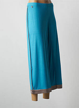 Pantalon 7/8 albastru MALOKA femeie